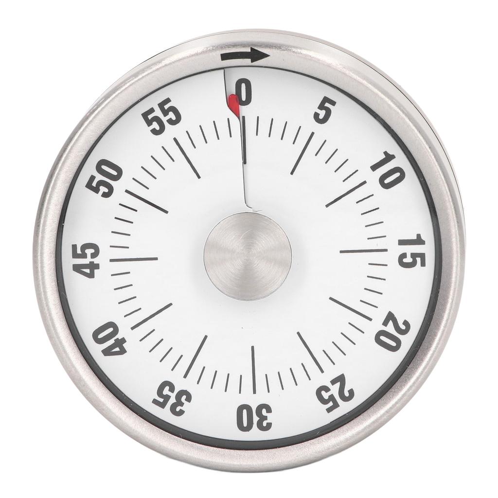 Magnetic Timer Magnet Design Stainless Steel 70db Alert High Accuracy Visual Timer for Kitchen Cooking Management