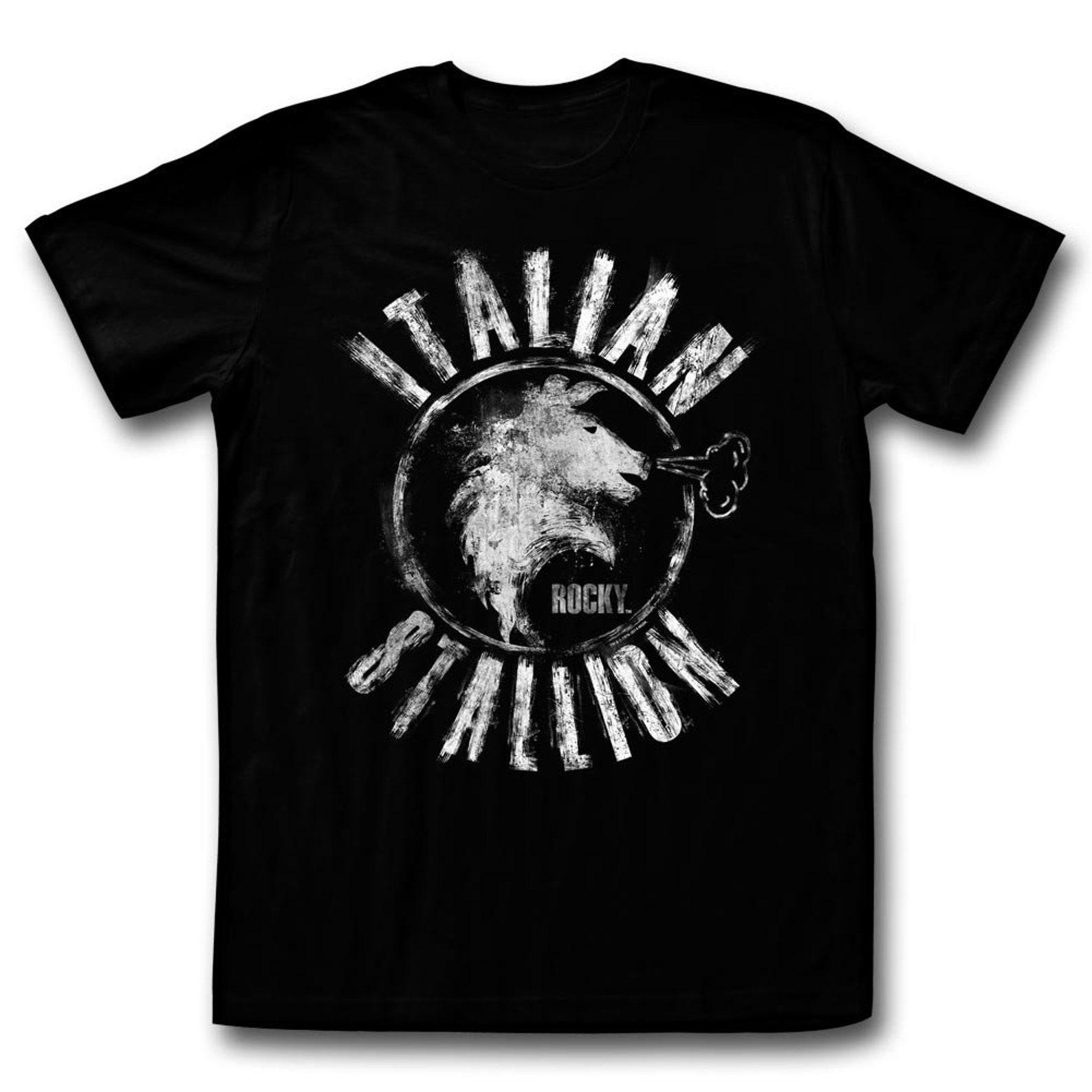 Rocky Chalk Stallion Black T-Shirt 3XL