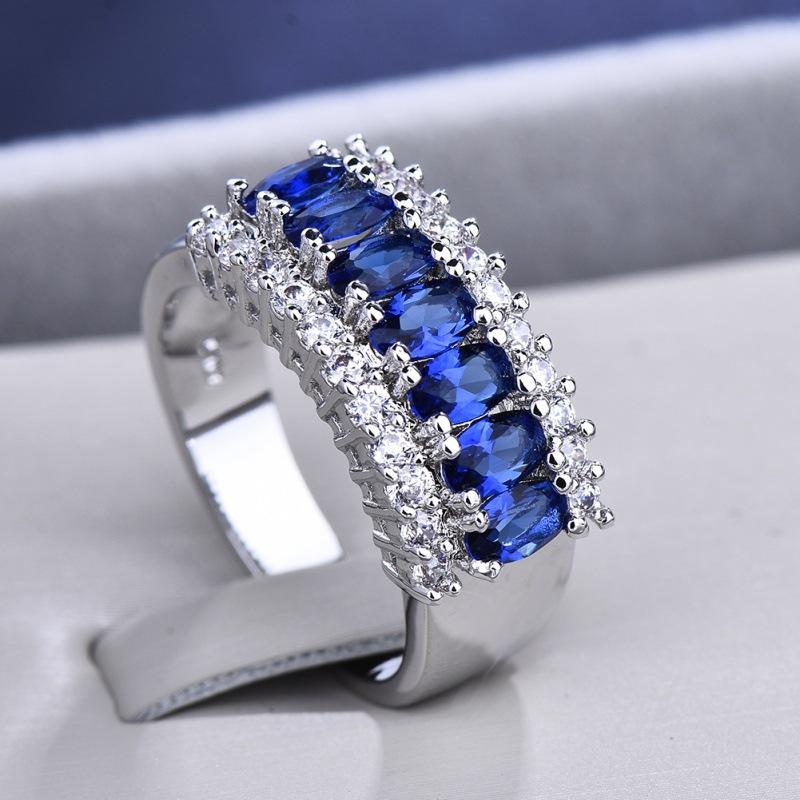 Ring retro women's multi-color optional ring jewelry creative accessories women's models