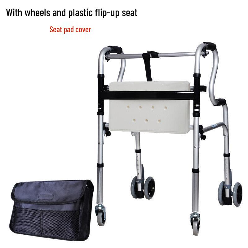 Yade Hliníková chodítka se sedátkem a masážní funkcí pro seniory a osoby se zdravotním postižením