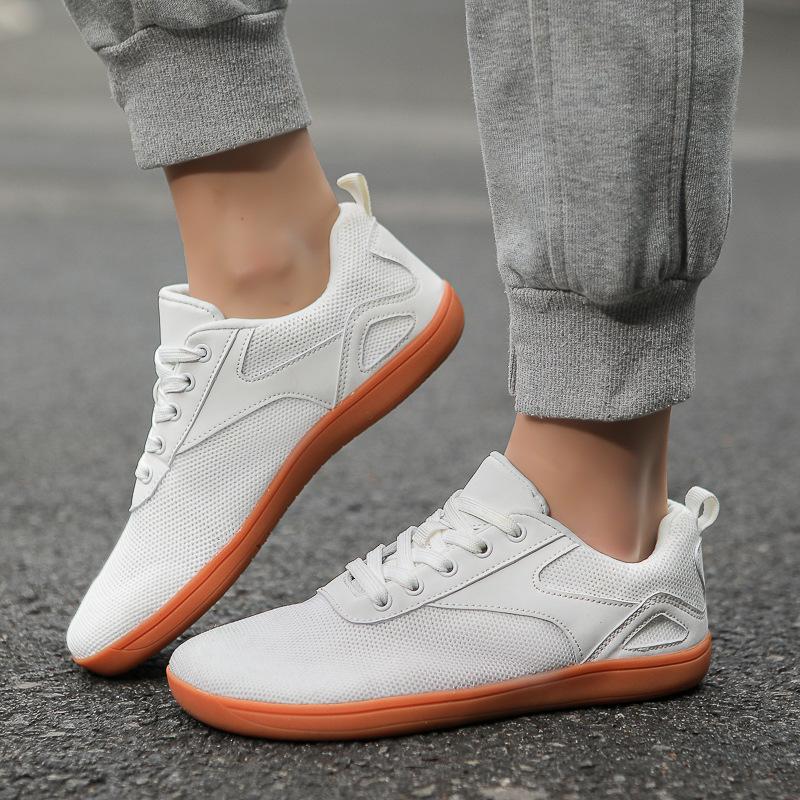 2024 Width Toe Men Women Casual Walking Shoes Soft Comfortable Size 47 46 Daily Wide Barefoot Shoes Lace-up Outdoor Sports Shoes