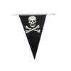 Birthday Skull Pennant Triangle Flags Halloween Pirate Banners