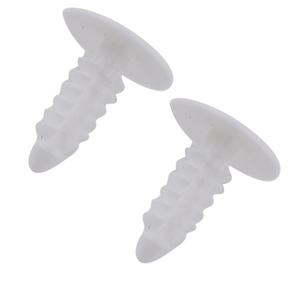 Części Klipsy Plastikowe Nity Białe 60szt. Listwa Drzwi Samochodowych