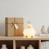 Cute Duck Led Night Light USB Rechargeable Nightlights Silicone Lamp Touch Switch Children Kid Bedroom Decoration Birthday Gift