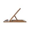 Adjustable Wooden Laptop and Tablet Stand
