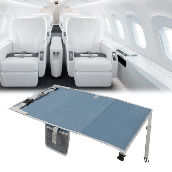 Taşınabilir Bebek Uçak Koltuğu Genişleticisi Ayarlanabilir Hafif Çocuk Uçak Yatağı Katlanır Uzun Menzilli Uçuşlar Bebek Ayak Dayama Yeri Hamak Seyahat Temel Gereçleri