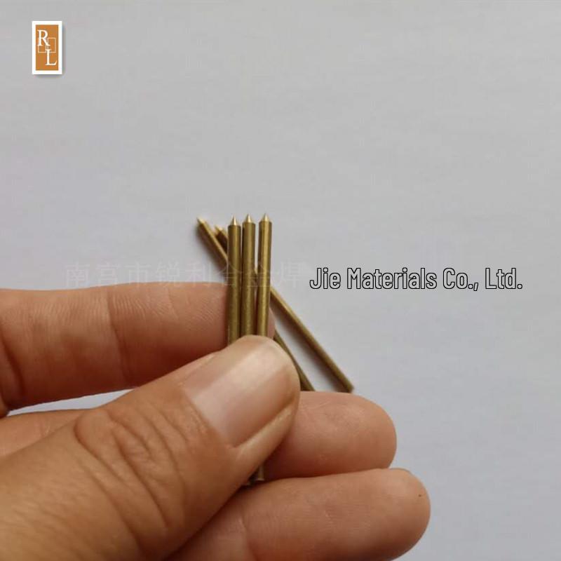 2.0mm x 50mm Sharpened Copper Electrode Needle - Brass Insertion Conductive Pin Terminal.