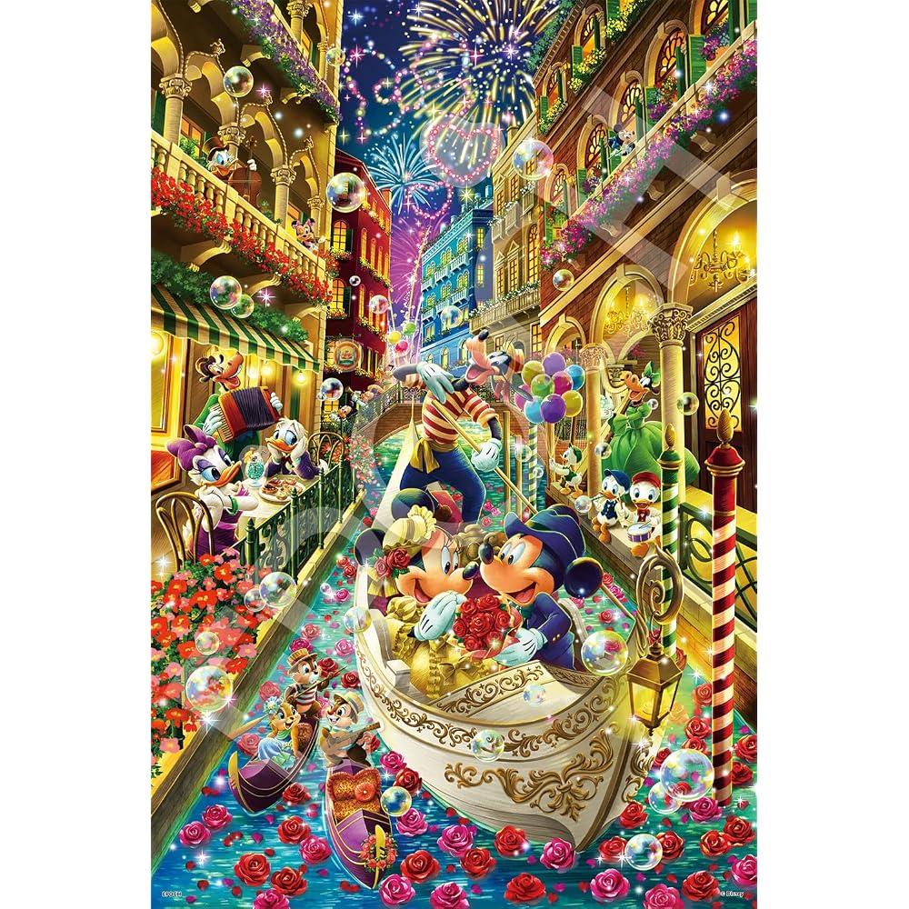 Epoch 1000 Piece Jigsaw Puzzle Decoration Collage Disney Mickey & Friends -Venetian Journey- (50×...