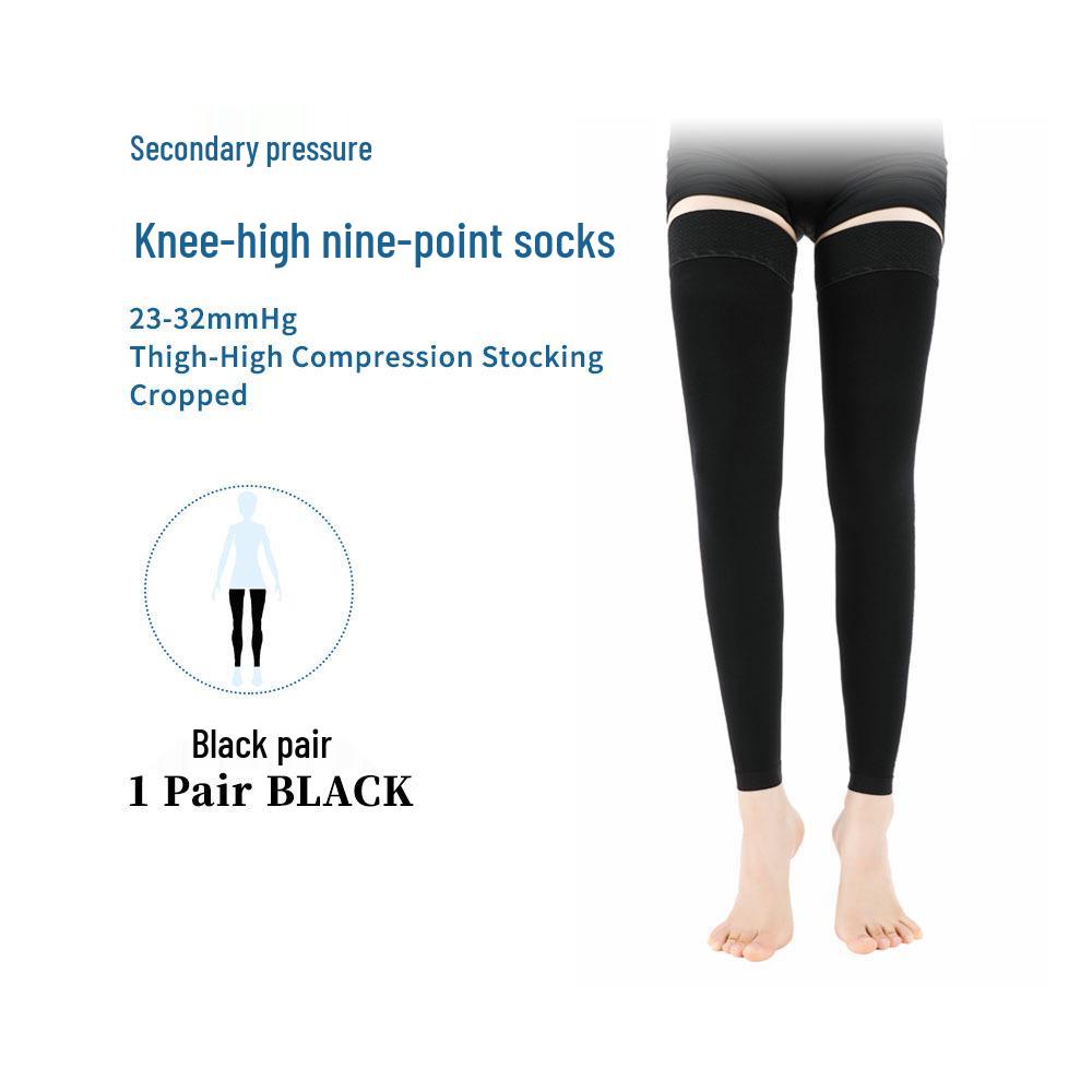 Class II Compression Calf-Length Socks for Varicose Vein & Thrombosis Prevention