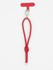 Woven Leather Pendant Keyring & Bag Accessory