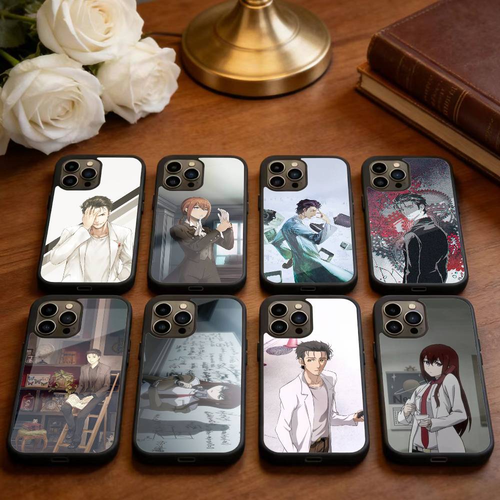 STEINS GATE D-Rintaro O-Okabe Phone Case For iPhone 14,16,15,13,17,12,Plus,Pro,Max Magnetic For Magsafe Frosted Cover