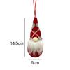 Faceless Gnomes Christmas Tree Ornaments: Small New Year Charms