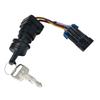 Single Key Switch Kit 4-Positions 87-893353A03 For Mercury Quicksilver Outboard