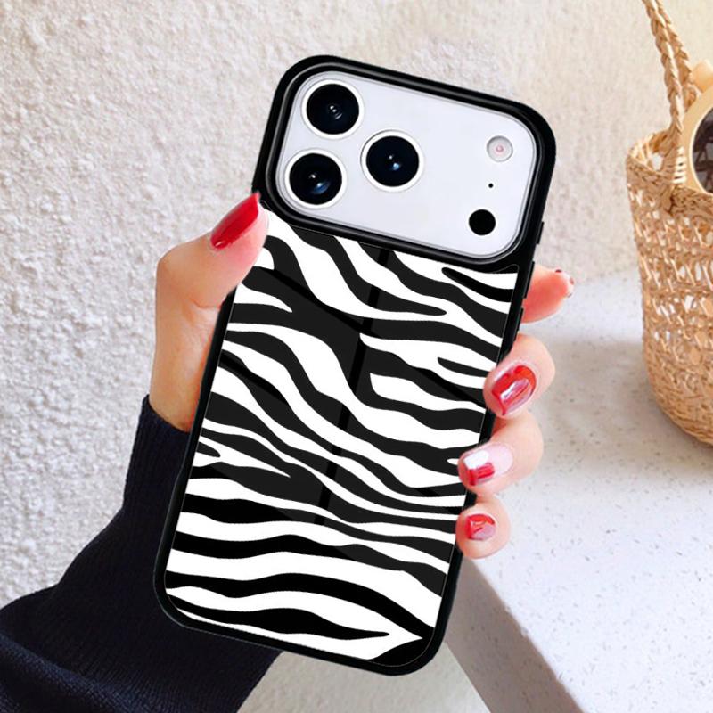 

Tiger Zebra Leopard Phone Case For iPhone 17 Air 16 15 14 13 12 11 Pro Max Plus iPhone 15 Pro