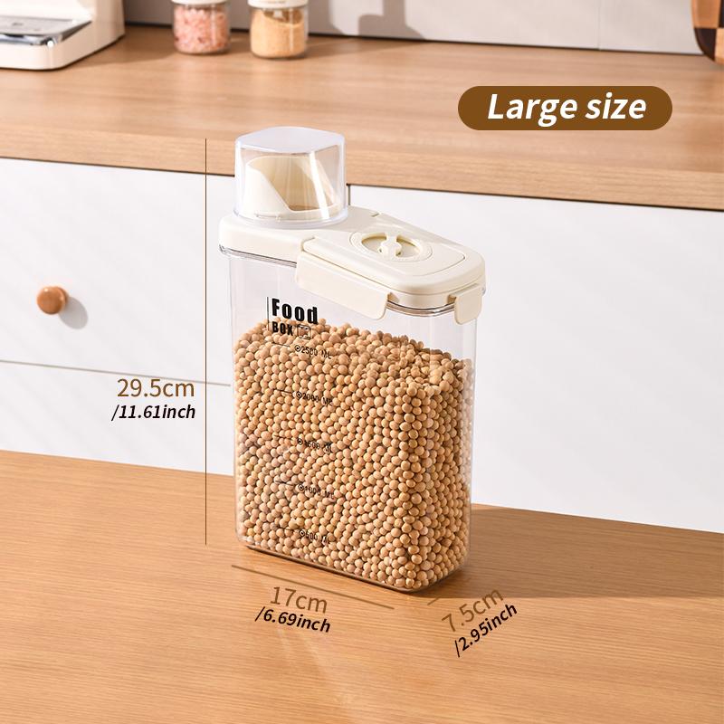 Household Pet Grain Storage Tank, Large Capacity Kitchen Grain Storage Tank, Pet Food Storage Tank, Double Sealed Moisture-Proof