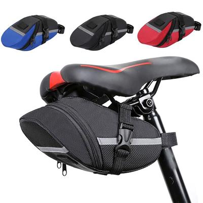 Bicycle Saddle Bag Waterproof Mountain Bike Saddle Bag Seat Rear Tool Pouch Storage Bag Saddle Outdoor Cycling MTB Accessories