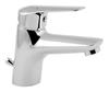 Dijon Lb Freestanding Basin Faucet, Plastic Automatic Plug, Chrome