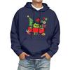 Men's Print Hooded Sweatshirt Long-Sleeve Casual Pullover Hoodie Hooded Sweatshirt