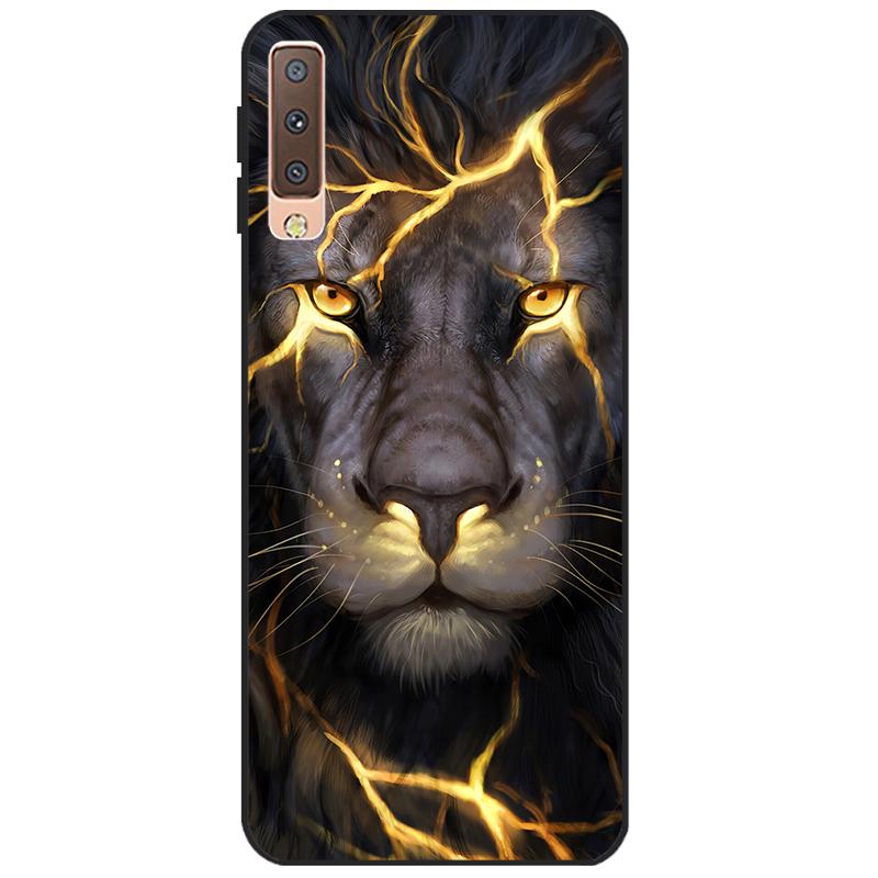 Cases For Samsung Galaxy A7 2018 Cover Silicon Color Phone Case Cover For Samsung A7 2018 A750 A750F 6.0 Inch Protective Shell