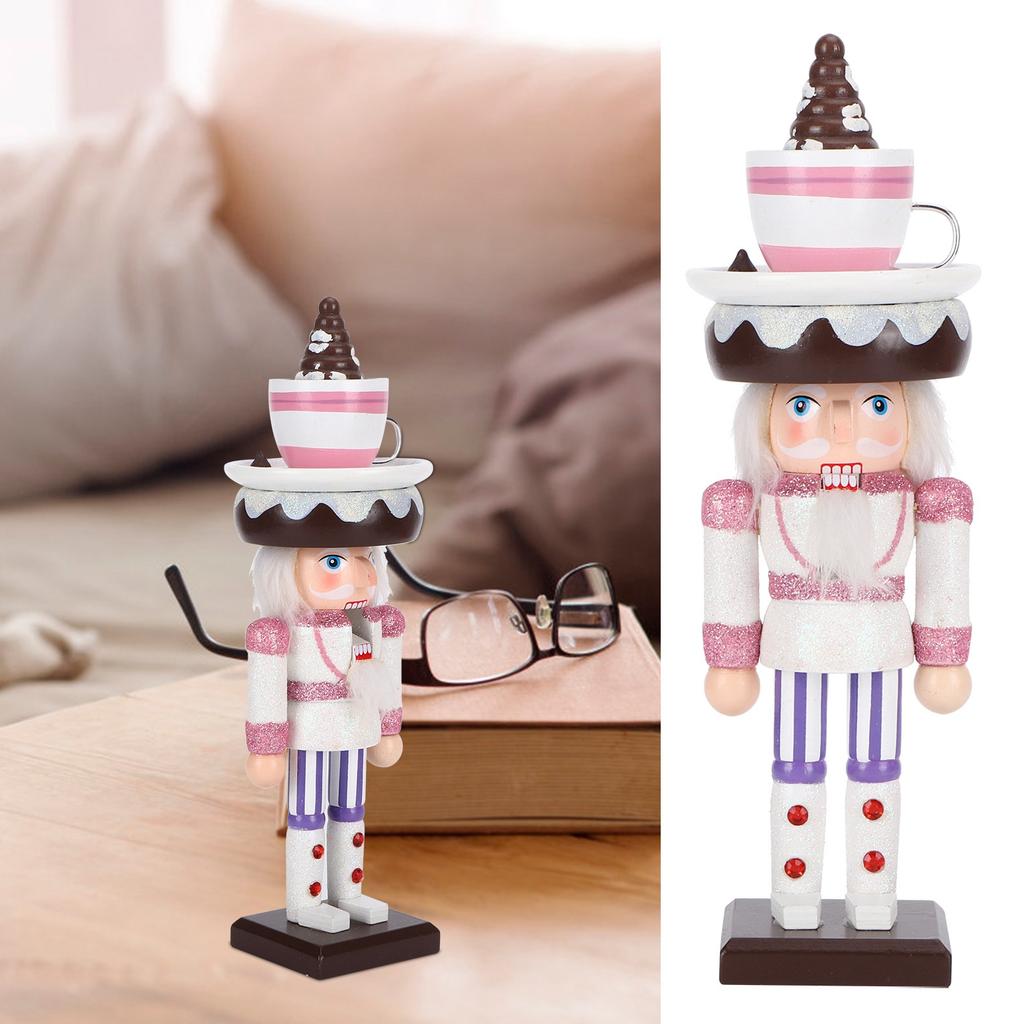 Home Wood Desktop Figures Handcraft Decoration Ornament Gift for Living Room Office