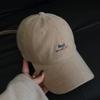 Feel letter embroidered baseball cap polished soft top Korean new women's spring and autumn fashion versatile cap