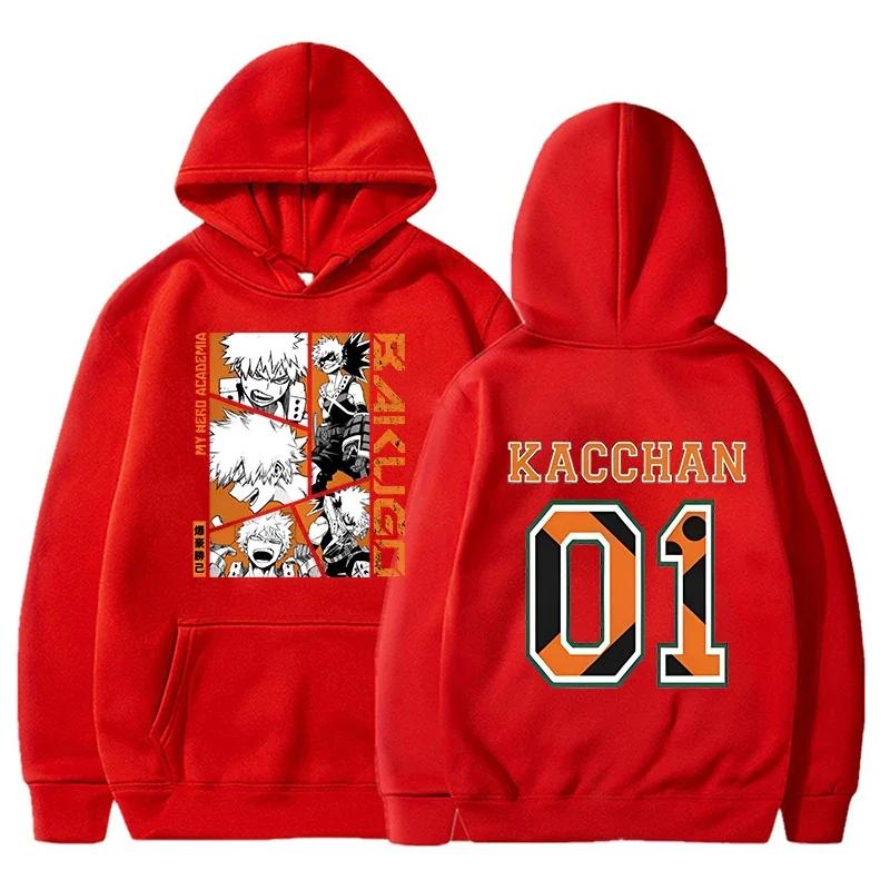 2025 New Anime Printed Hoodie Men s Spring and Autumn Fashion Pullover Sweatshirt S