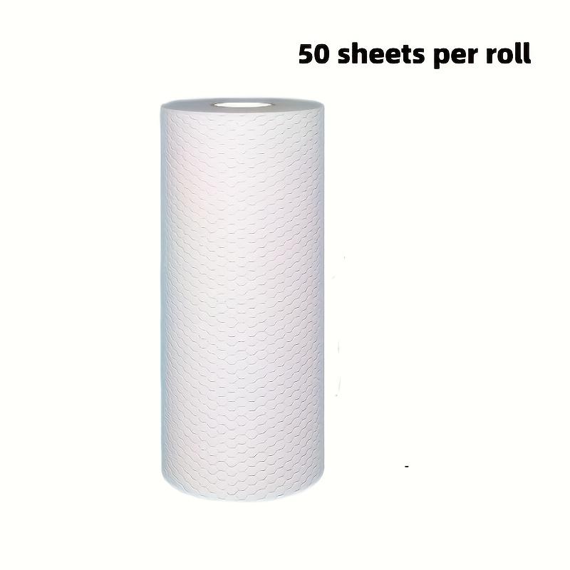 50Pcs Bathrooms Household Cleaning Cloths Kitchen Cleaning Paper Absorbent Non-Stick Dedicated Slouchy Disposable Dishcloth