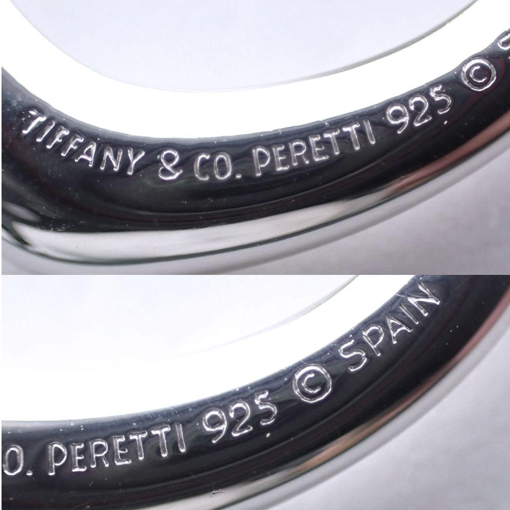 [Used] TIFFANY/Tiffany 925 Open Heart Pendant/Necklace/j8-8