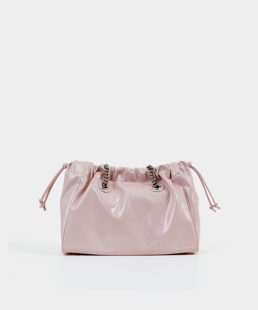 Badgigi Chain Square Trawstring Bag Pink