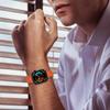 Litchi Textured Genuine Cow Leather Strap with Electroplated Buckle for Huawei Watch Fit 4 Pro/Fit 4/Fit 3 Pointed-End Watch Band