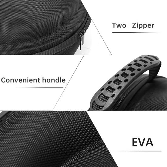 Speaker Storage Bag for Harman Kardon Onyx Studio 8 Waterproof Shockproof Adjustable Strap Scratch-resistant Soft Lining Hard Storage Case