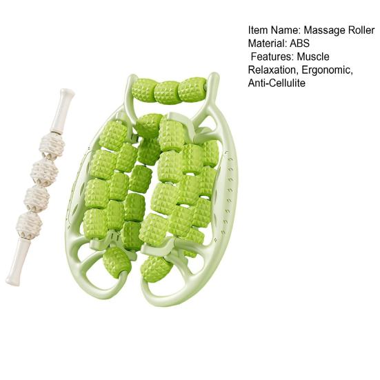 29 Roller Leg Massage Anti-Cellulite Lymphatic Drainage Deep Tissue Therapy Thighs Arm Back Shoulder Muscle Relaxation Massage Stick