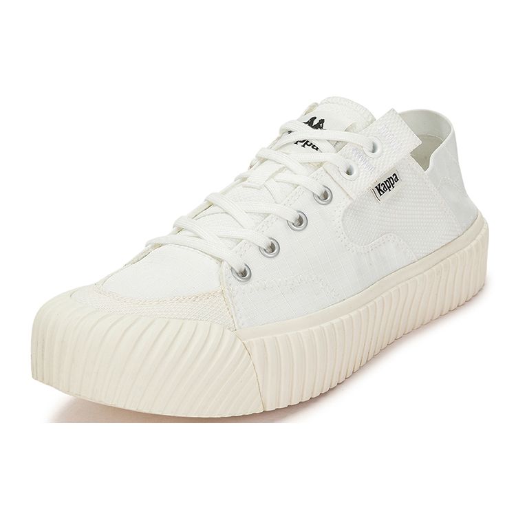 Kappa Non-Slip Wear-Resistant Low-Top Skate Shoes Unisex sneaker White K0DX5CC41-012