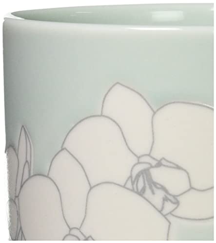 Yamaka Shoten Hanae Mori Orchid Pair Mugs (with Coasters) MB6201-13C
