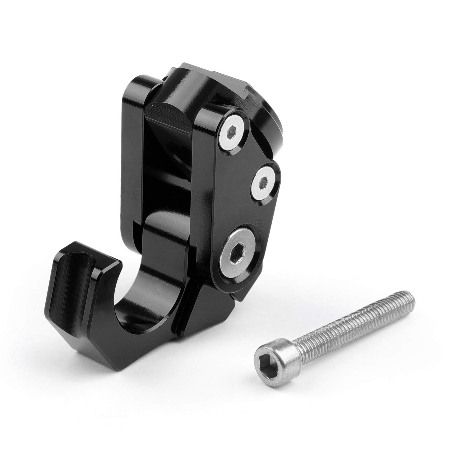 

Bruce & Shark Мотоцикл Мотоцикл Универсальный Крючок для Шлема Держатель Крючок для Подвешивания Шлема Бутылки для Yamaha NMAX 155 Черный чёрный