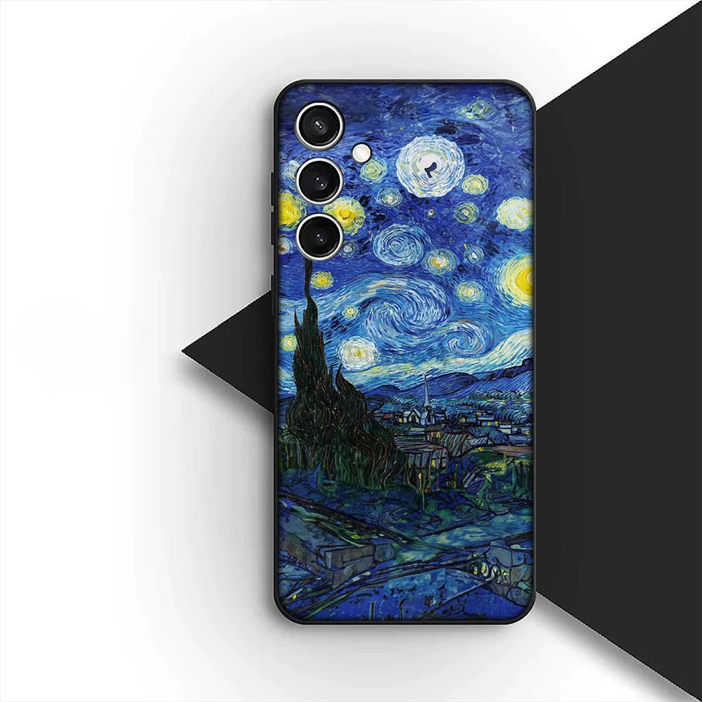 Soft Cover for Xiaomi Redmi 15 15C A3 A4 A5 9A 9C NFC Note 9 8 9T 8T Pro Casing Phone Case Sunflower Starry Night Van Gogh