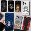 M-Medusa Greek Mythology Phone Case For iPhone 17,16,15,14,13,12,11 Plus,Pro Max,XS,Soft Silicone Black Cover