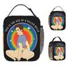 Jacob Twilight Bella Where The Hell Have You Been Loca Lunch Bag School Lunch Box For Unisex Leisure Print Thermal Lunch Bags