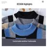 Men's Casual Long Sleeve Knit Sweater - Autumn/Winter Plus Size