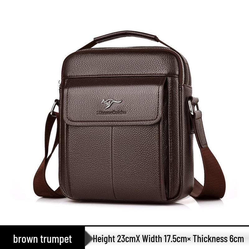 

Мужская повседневная сумка-мессенджер большой вместимости для бизнеса и путешествий Small