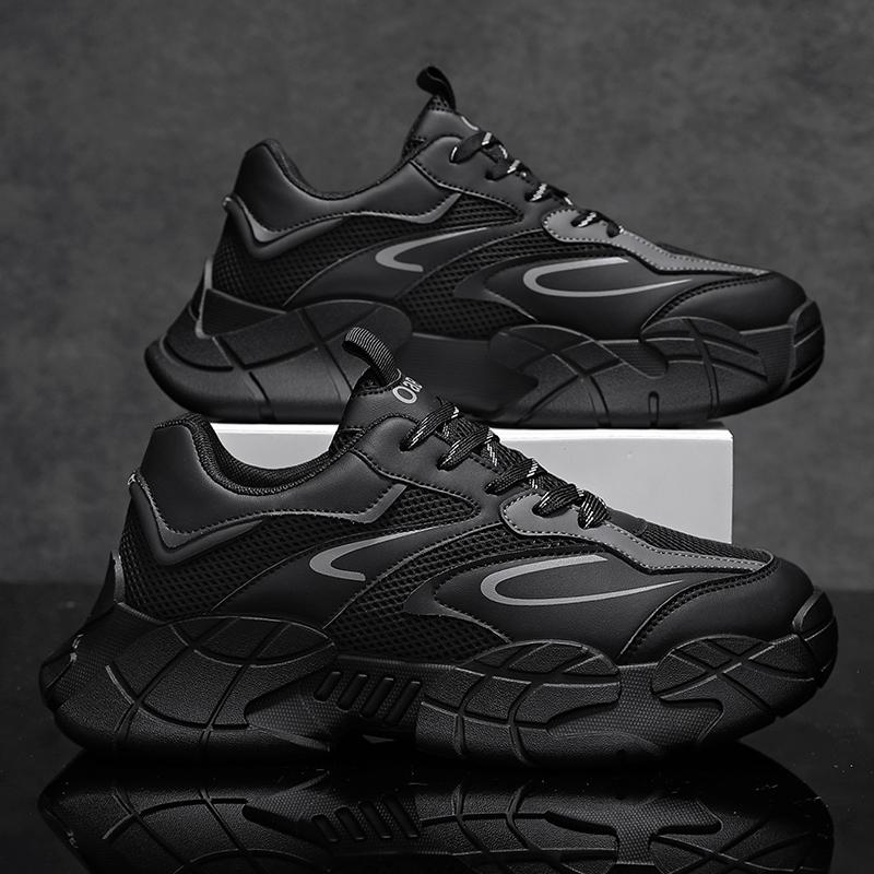 Fashion Fashoin Sneakers Men Punk Vulcanized   Shoes For Men Street Style Men's Sneakers Platform Walking Shoes Male
