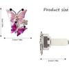 Butterfly Car Accessories, Cute Air Freshener, Air Vent Clip Conditioning Outlet Clip Car Air Freshener, Bling Car Accessories for Women