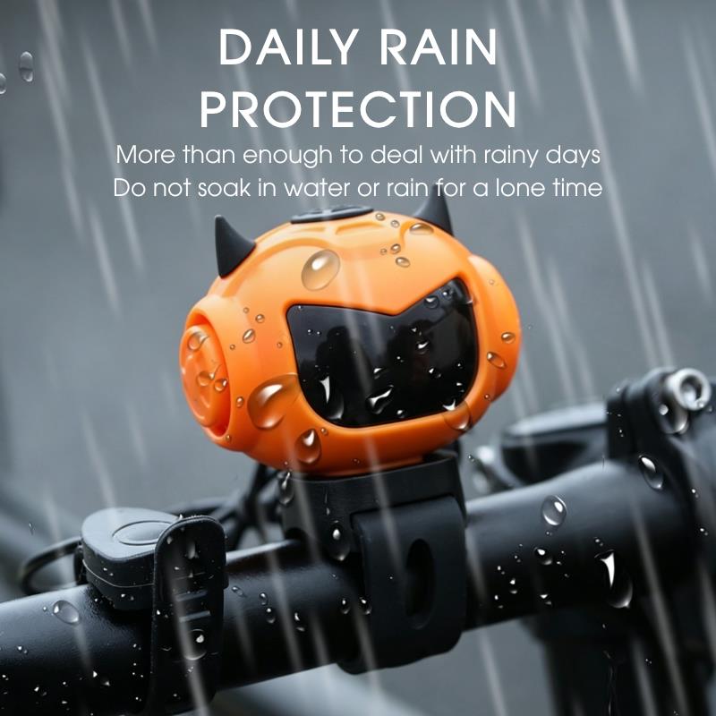 Bike Electric Horn Type-c Rechargeable Cycling Loudly Warning Bell Bicycle Handlebar Electric Ring MTB Road Cycling Accessories2