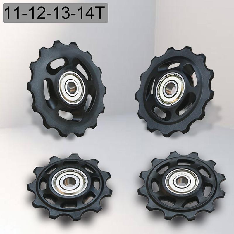 11T-14T Bearing Jockey Wheel Sram Repair Kit Bicycle Guide Wheel for Enhanced Cycling Road Bike Rear Derailleur Pulley Roller