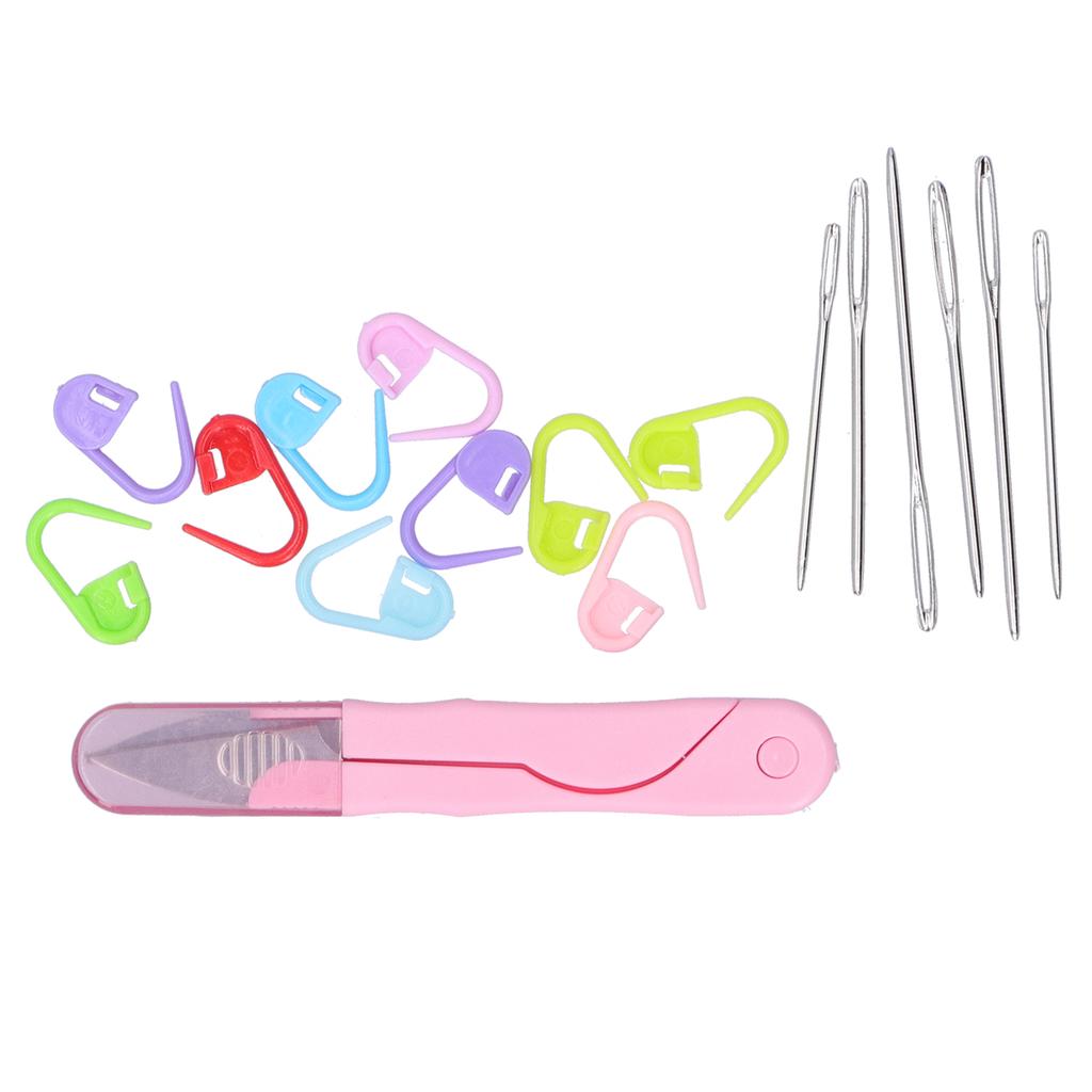 Crochet Hook Set Alumina Crochet Needle Colorful Sweat  Knitting Tools Household Supplies