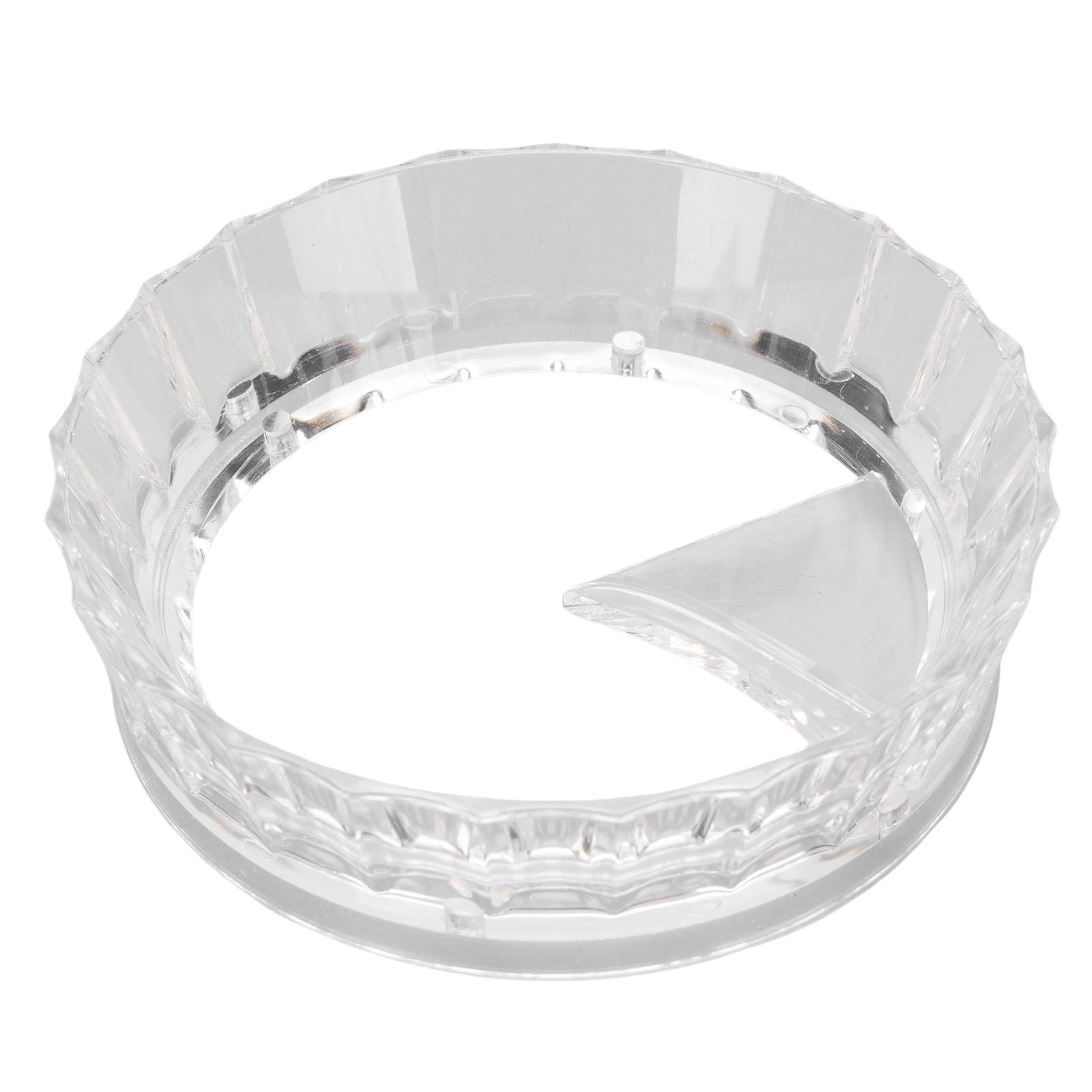 Magnetic Dosing Funnel Transparent 2 in 1 Coffee Distributor Dosing Funnel for 58mm Portafilter