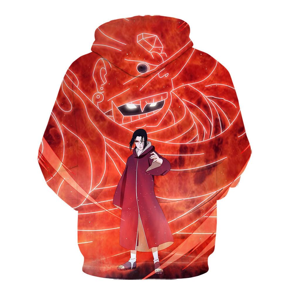 Unisex Cosplay Hoodie Pullover Women Men NARUTO Hoooded Sweatshirt Costume