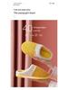 Men's and Women's Color Block Plush Cotton Slippers - Warm, Non-Slip, Indoor Footwear for Autumn and Winter