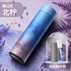 Stainless Steel Insulated Water Bottle Women Men Students Trendy Minimalist Cute Forest Style Thermos Cup With Temperature