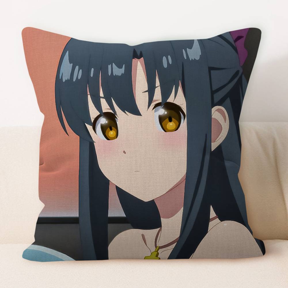 

Kaori Shirasaki Pillow Cover For Bedroom Room And Living Room Sofa Decorative Cushion Cover 12x12Inch